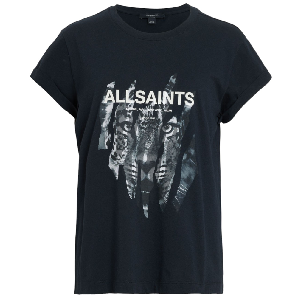 AllSaints Riproar Anna Crew Neck T-Shirt